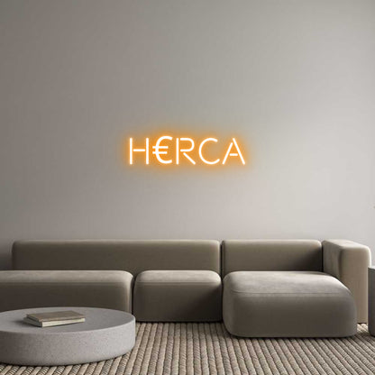 Custom Neon: H€RCA