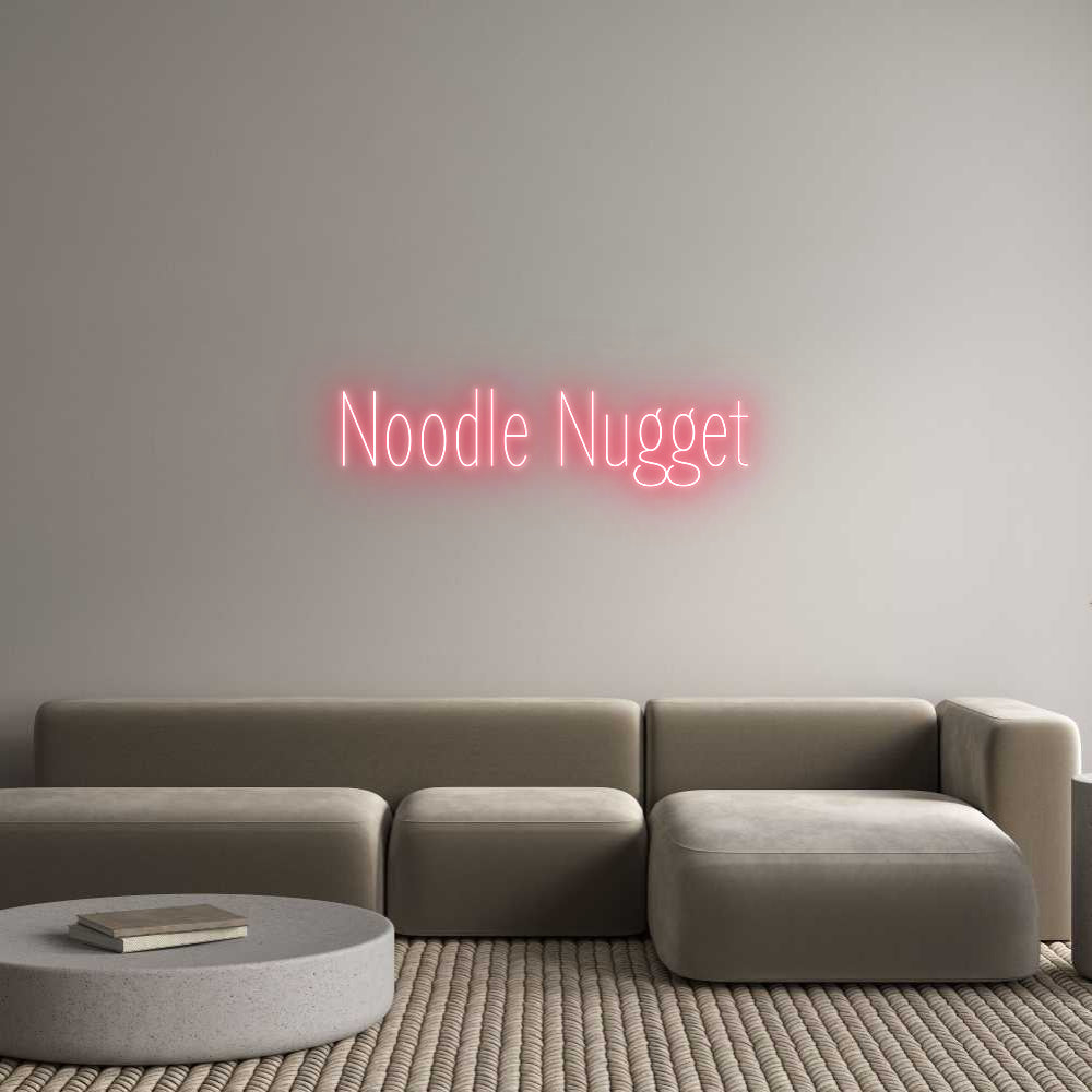 Custom Neon: Noodle Nugget