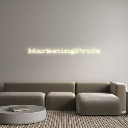 Custom Neon: MarketingProfs