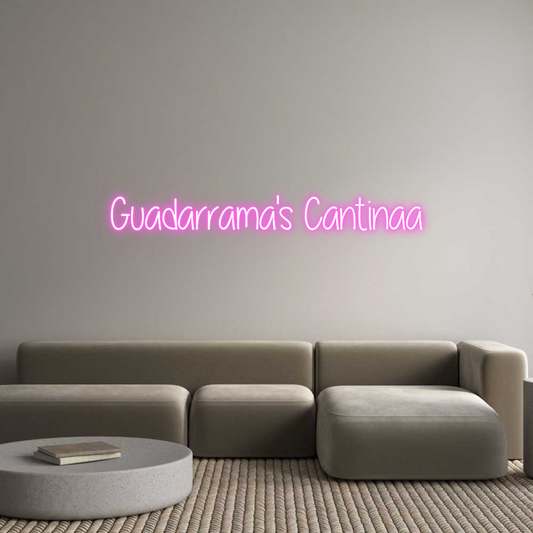 Custom Neon: Guadarrama's ...