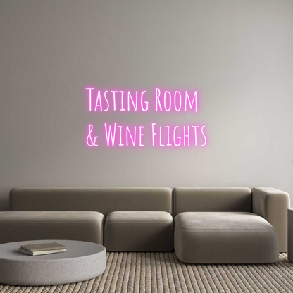 Custom Neon: Tasting Room
...