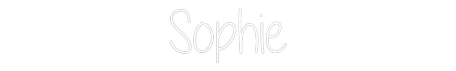 Custom Neon: Sophie