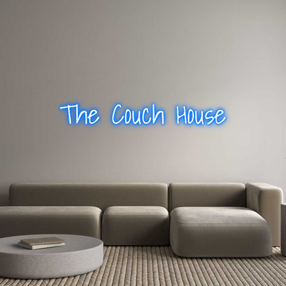 Custom Neon: The Couch House