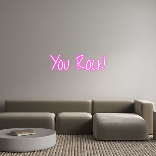 Custom Neon: You Rock!