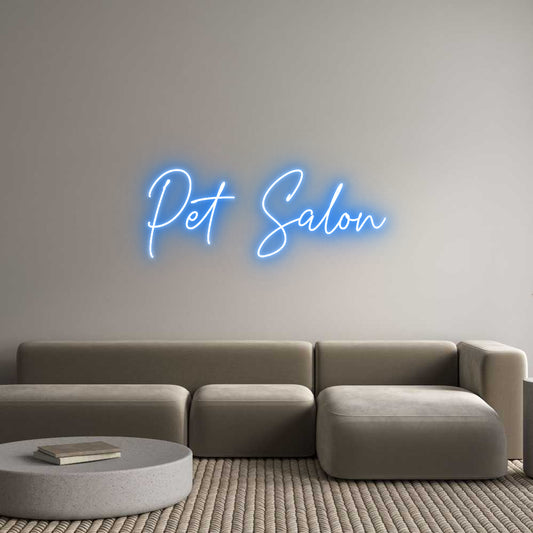 Custom Neon: Pet Salon