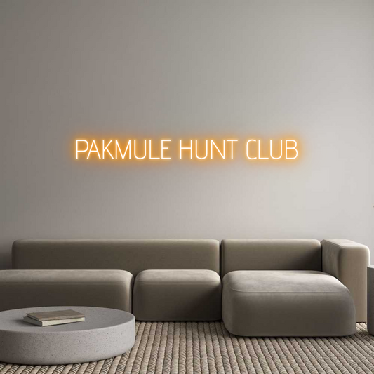 Custom Neon: PAKMULE HUNT ...