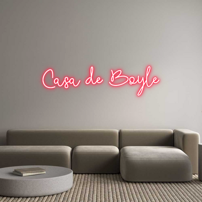 Your Neon Casa de Boyle