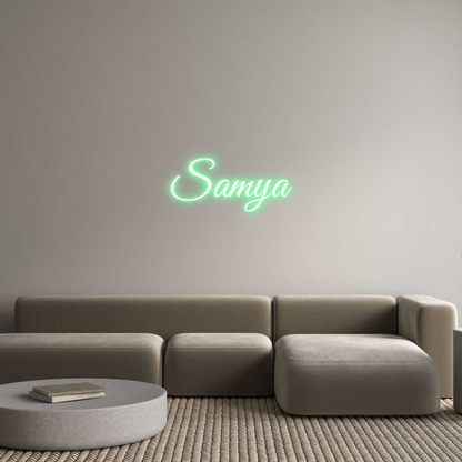 Custom Neon: Samya