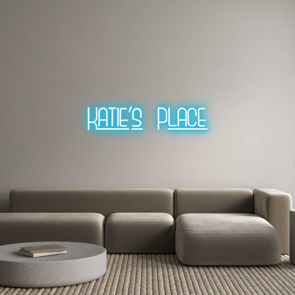 Custom Neon: Katie's Place