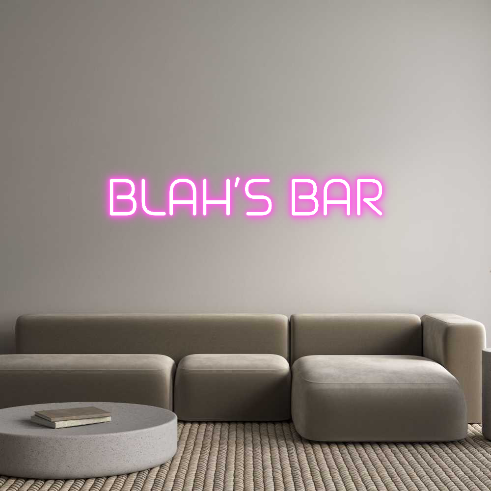 Your Neon BLAH’S BAR