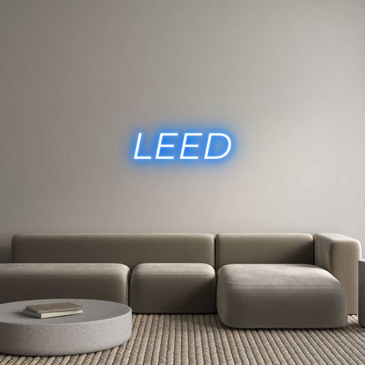 Custom Neon: LEED