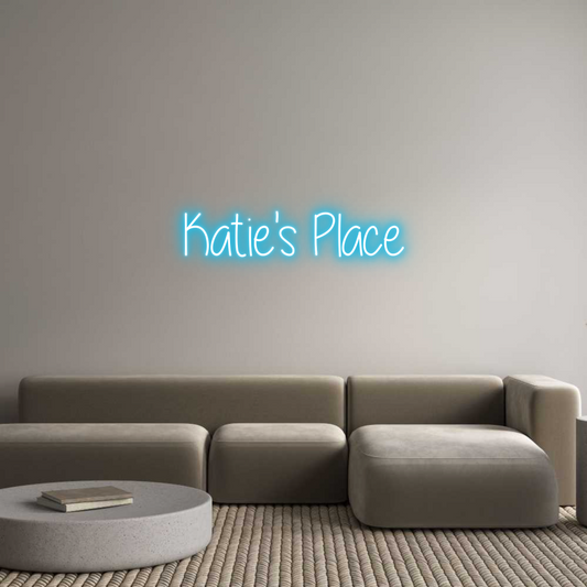 Custom Neon: Katie's Place