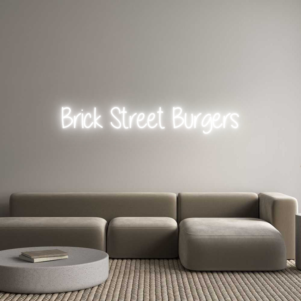 Custom Neon: Brick Street ...