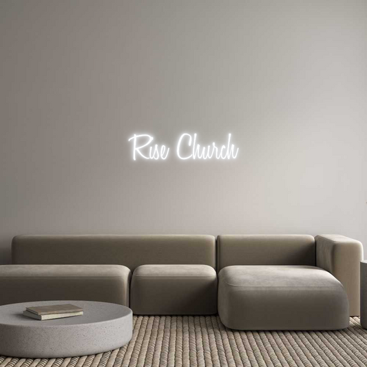 Custom Neon: Rise Church