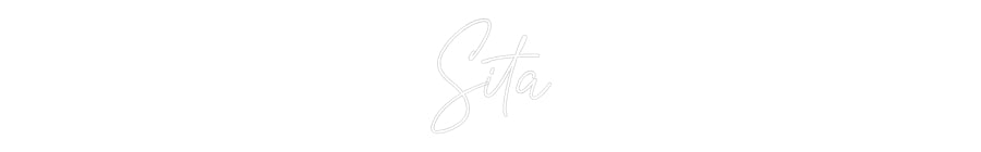 Custom Neon: Sita