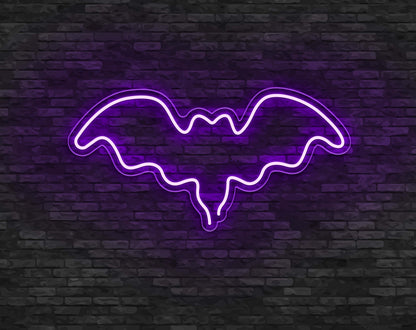 Bat Neon Sign