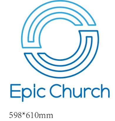 Epic Church Neon Sign