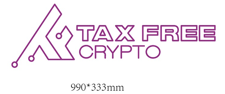 Neon Sign Tax Free Crypto