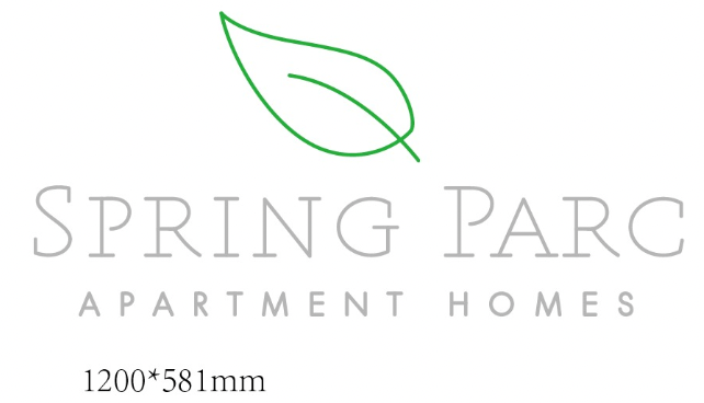 The Aspect & Spring Parc neon signs