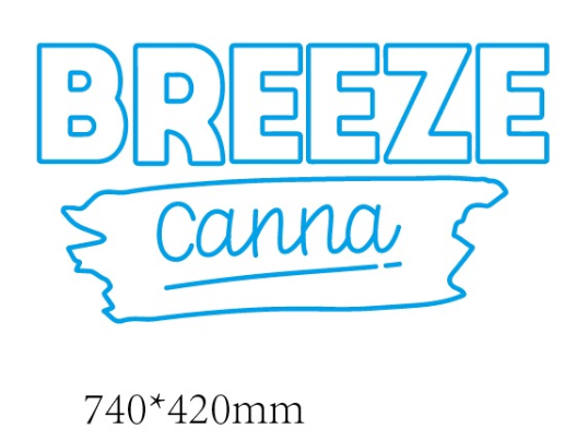 Breeze Neon Sign