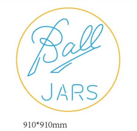 Ball Jars Neon Sign