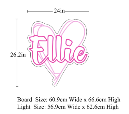 Neon Sign Ellie