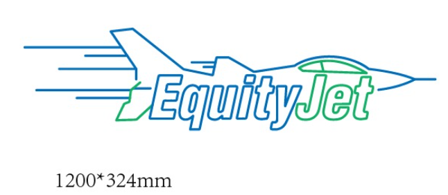 Equity Jet Neon Sign