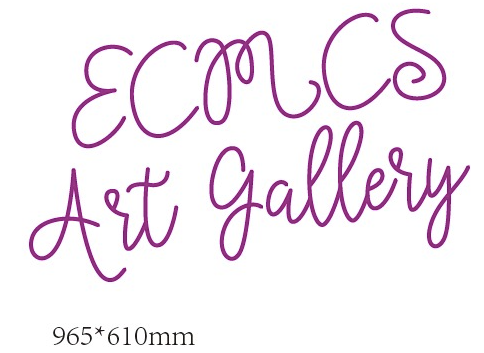 Neon Sign ECMCS Art Gallery