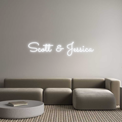 Custom Neon: Scott & Jessica