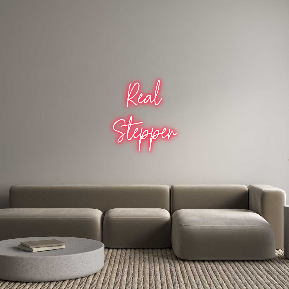 Your Neon Real
Stepper