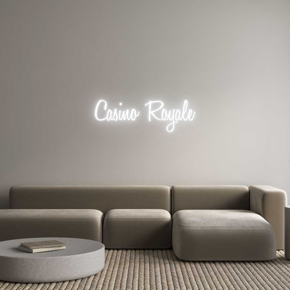 Custom Neon: Casino Royale