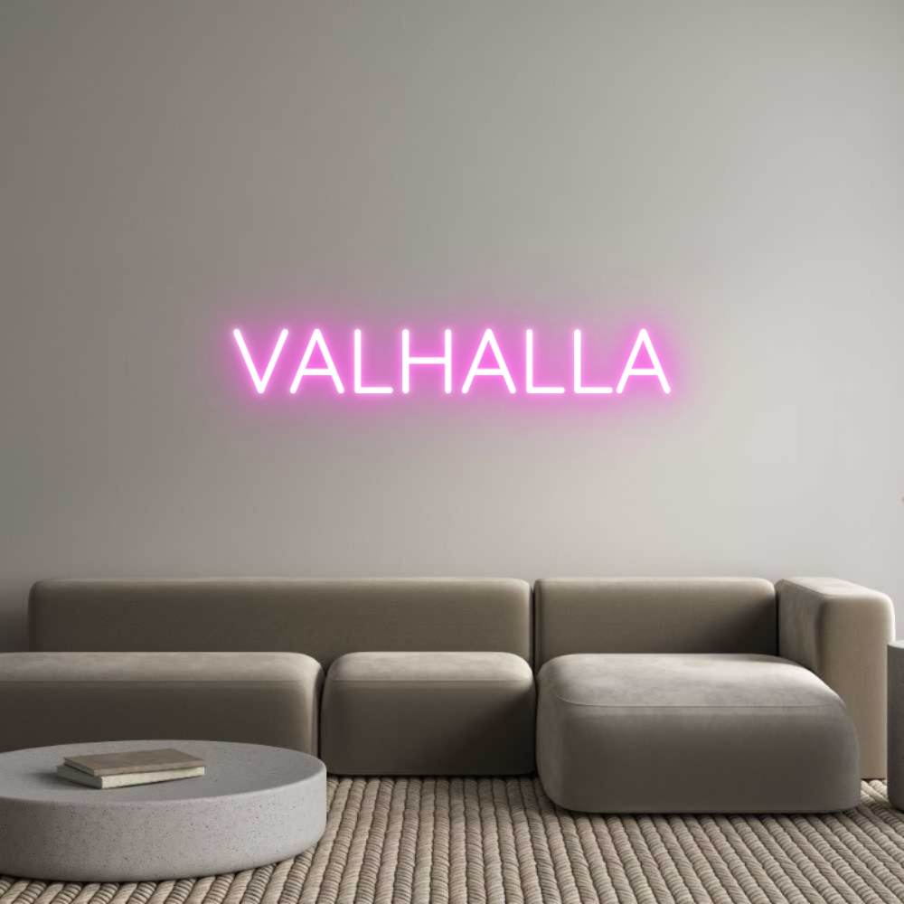 Custom Neon: VALHALLA