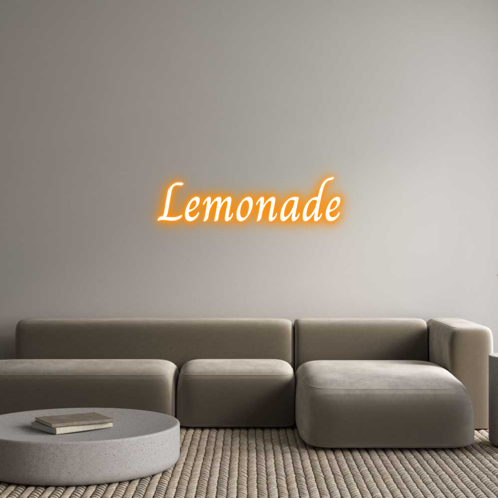 Custom Neon: Lemonade