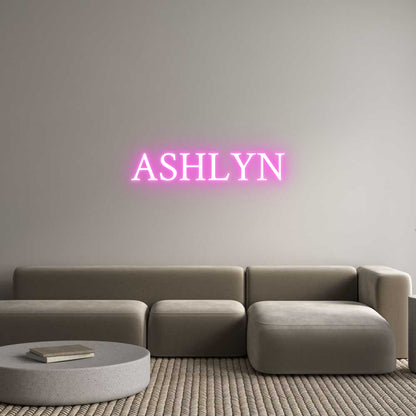 Custom Neon: ASHLYN