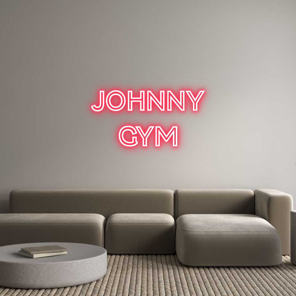 Custom Neon: JOHNNY
GYM