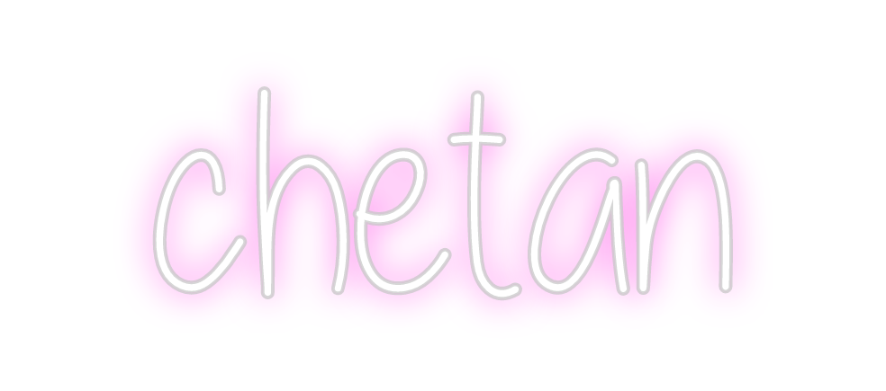 Custom Neon: chetan