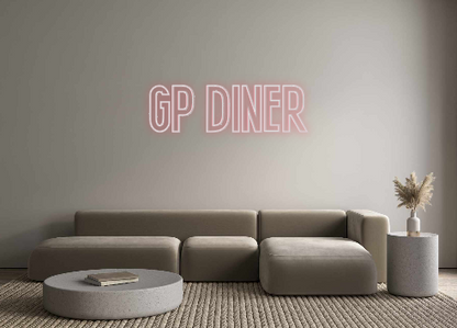 Custom Neon: GP DINER