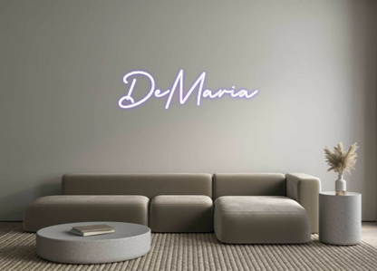 Custom Neon: DeMaria