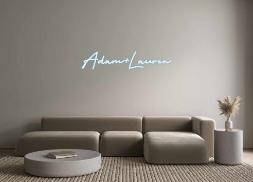 Custom Neon: Adam+Lauren