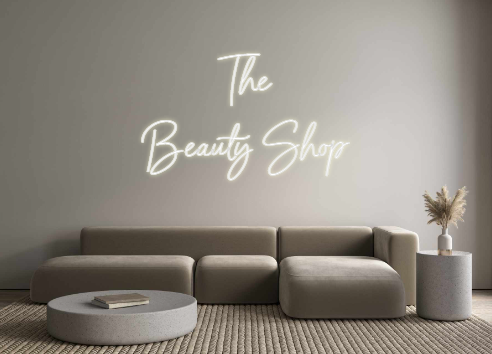 Custom Neon: The
Beauty Shop