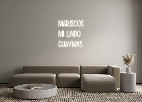 Custom Neon: MARISCOS 
MI ...