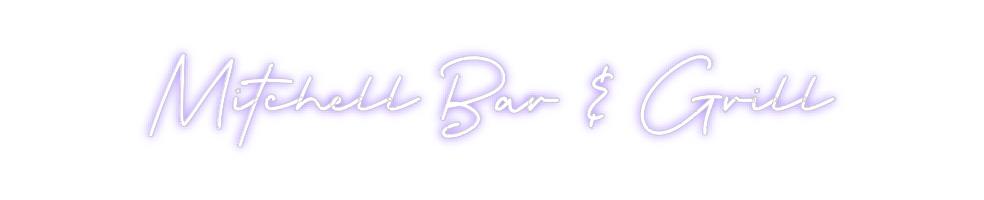 Custom Neon: Mitchell Bar ...