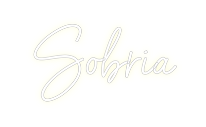 Custom Neon: Sobria