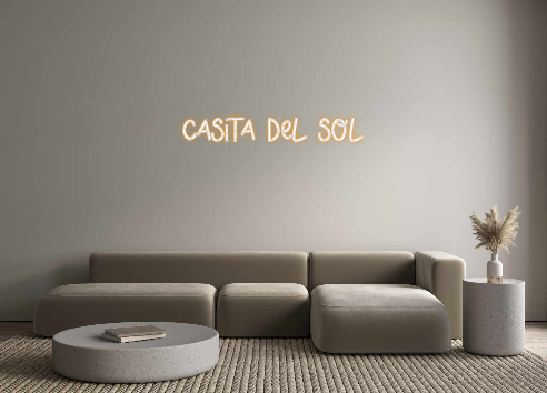 Custom Neon: Casita Del Sol