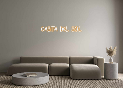 Custom Neon: Casita Del Sol