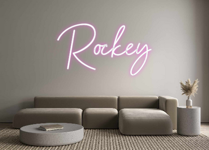 Custom Neon: Rockey