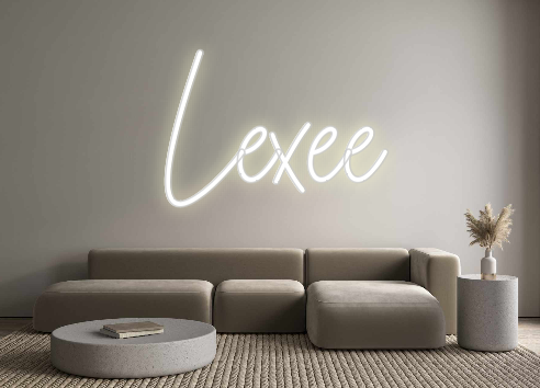 Custom Neon: Lexee