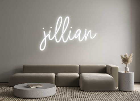 Custom Neon: jillian