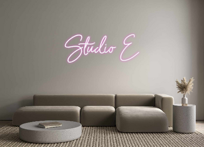 Custom Neon: Studio E