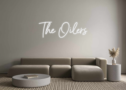 Custom Neon: The Oilers